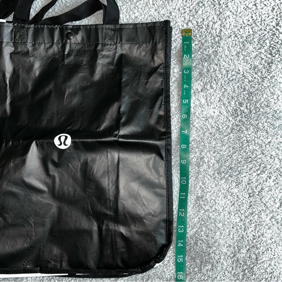 Lululemon Athletica Black Tote Sleek Minimalist Design - Picture 2 of 4